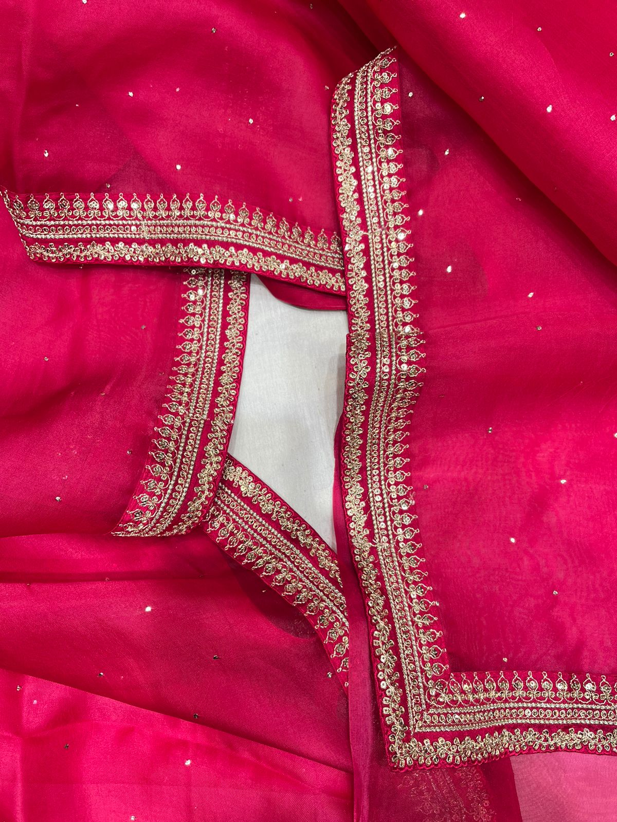 Rihana trendy organza saree