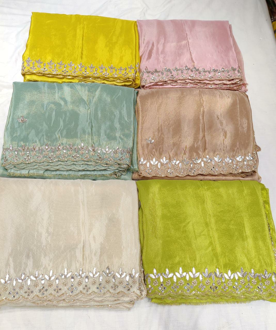 Savishri tissue gottapatti saree