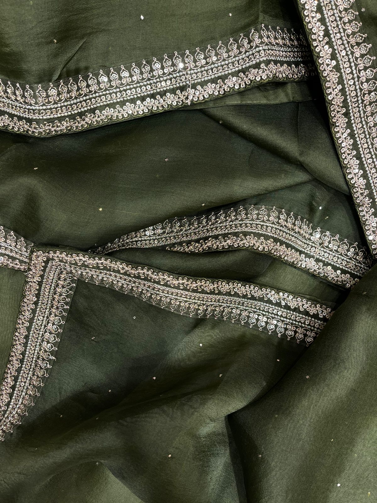 Rihana trendy organza saree