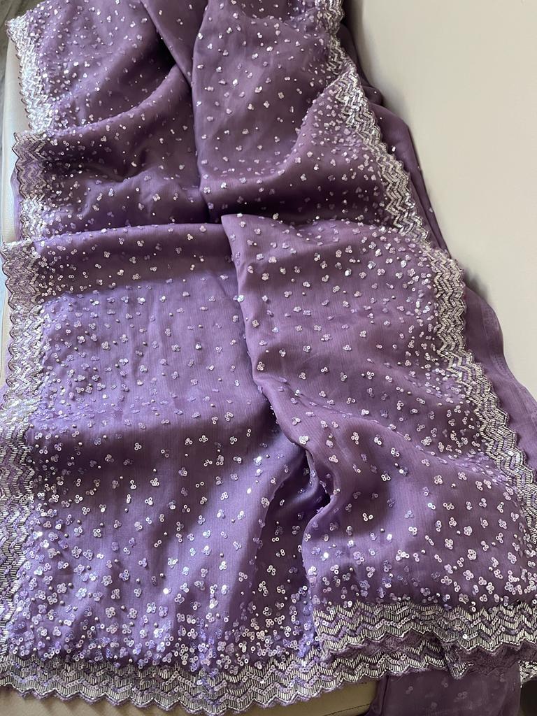 Susan organza katdana saree
