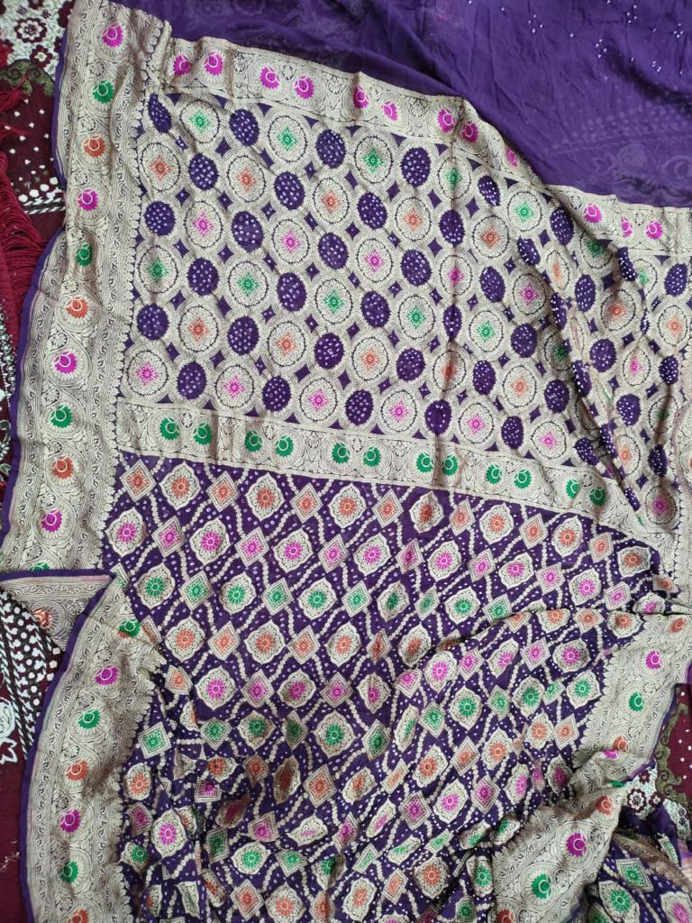 Nashina Banarsi handloom saree