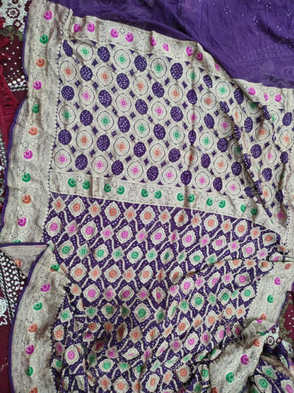 Nashina Banarsi handloom saree