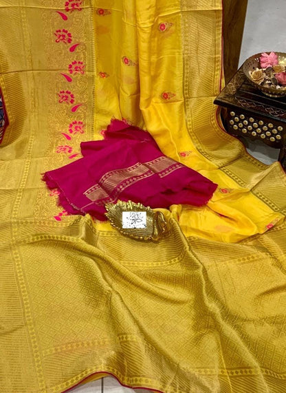 Nivaaz banarsi moonga saree