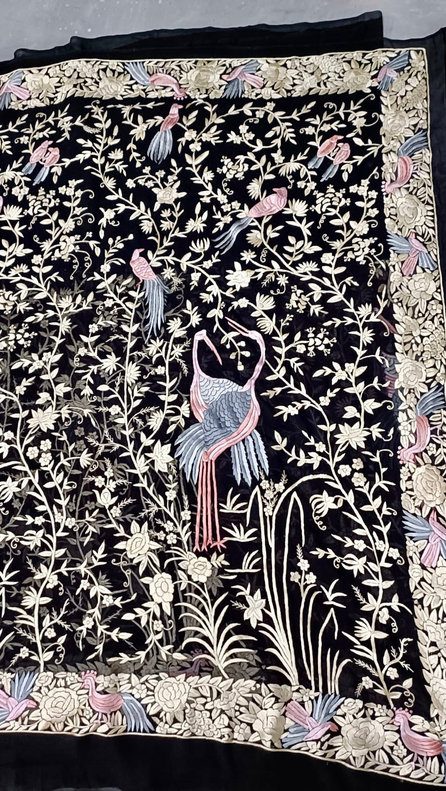 Vania gorgette saree Parsi saree Parsi Gara saree