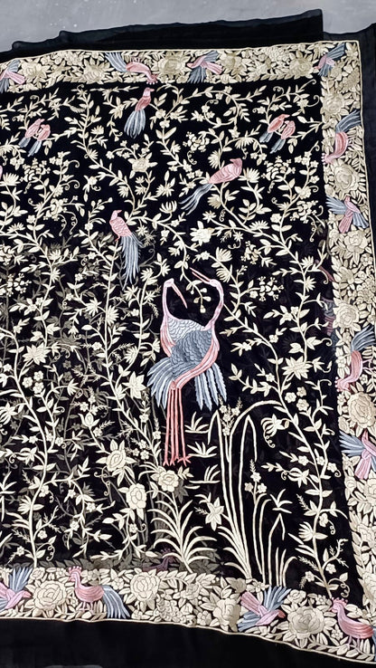 Vania gorgette saree Parsi saree Parsi Gara saree
