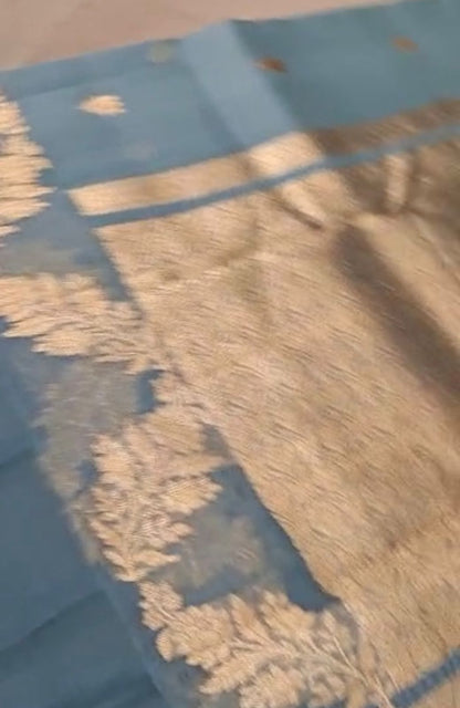Kora handloom Banarsi saree