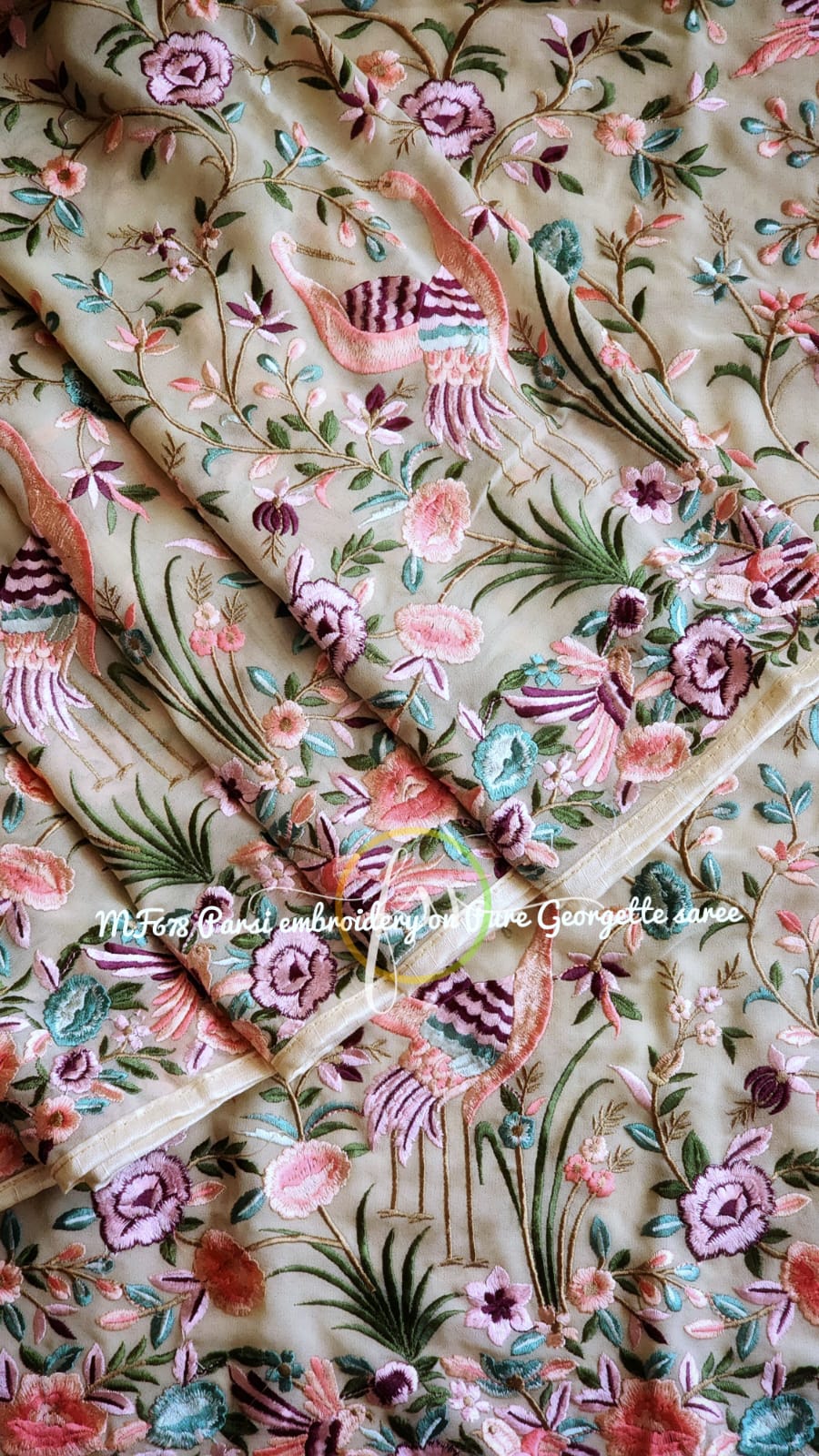 Narnia parsi inspired saree