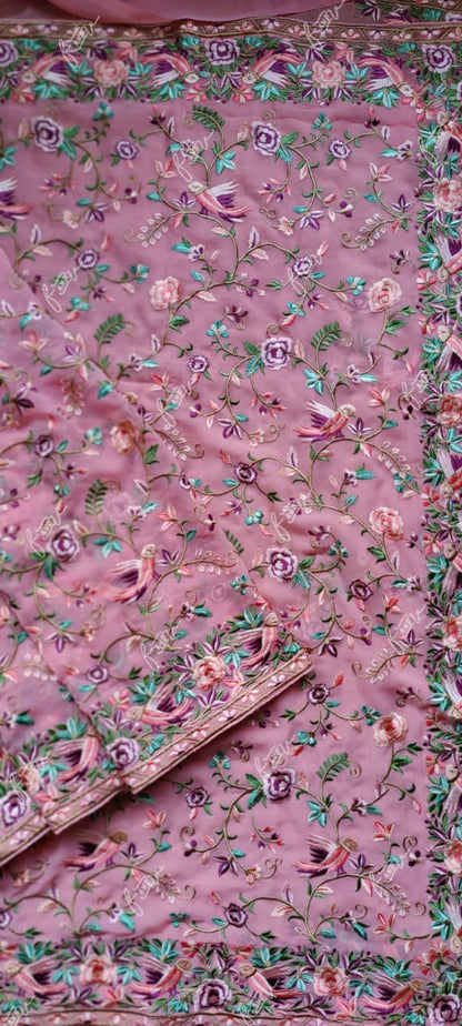 Kaveri Kashmiri parsa saree