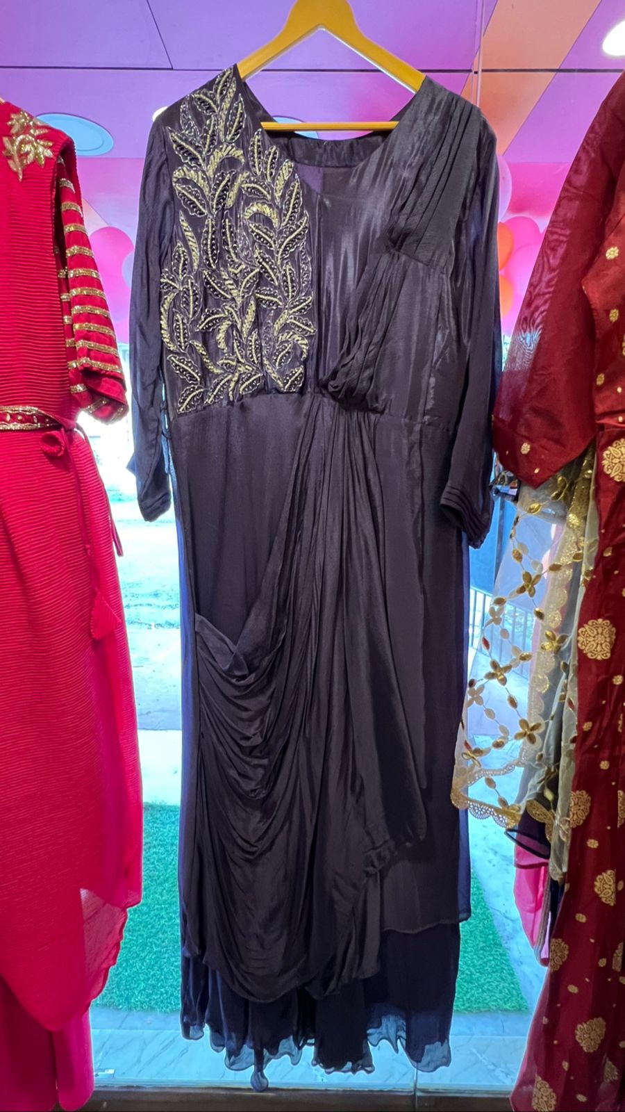 Exclusive lavender dress