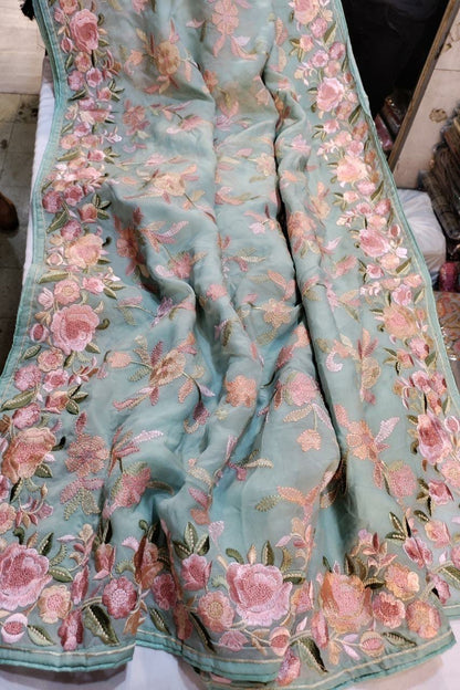 Nashina Parsi inspired saree