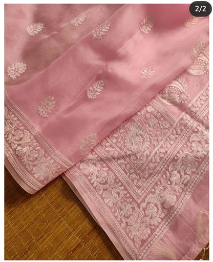 Pavika organza saree