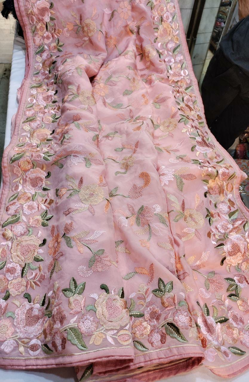 Nashina Parsi inspired saree