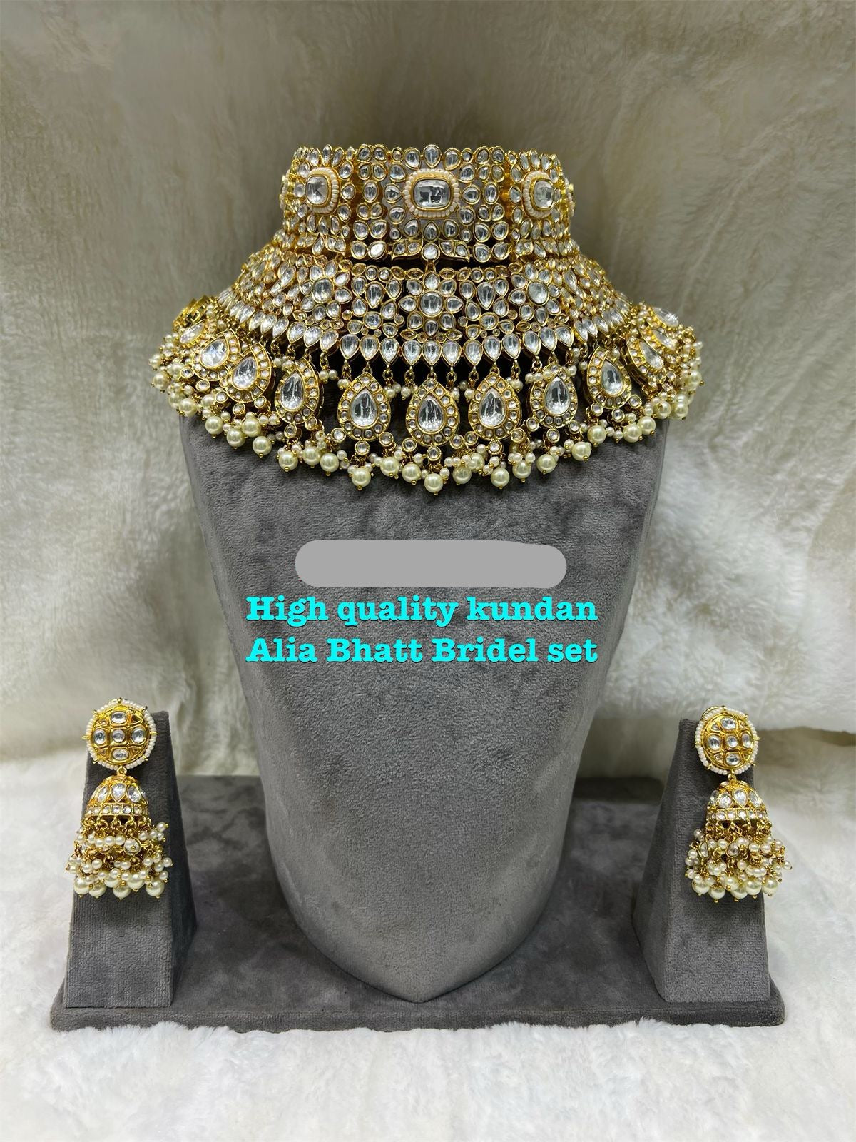 Begum Kundan bridal set