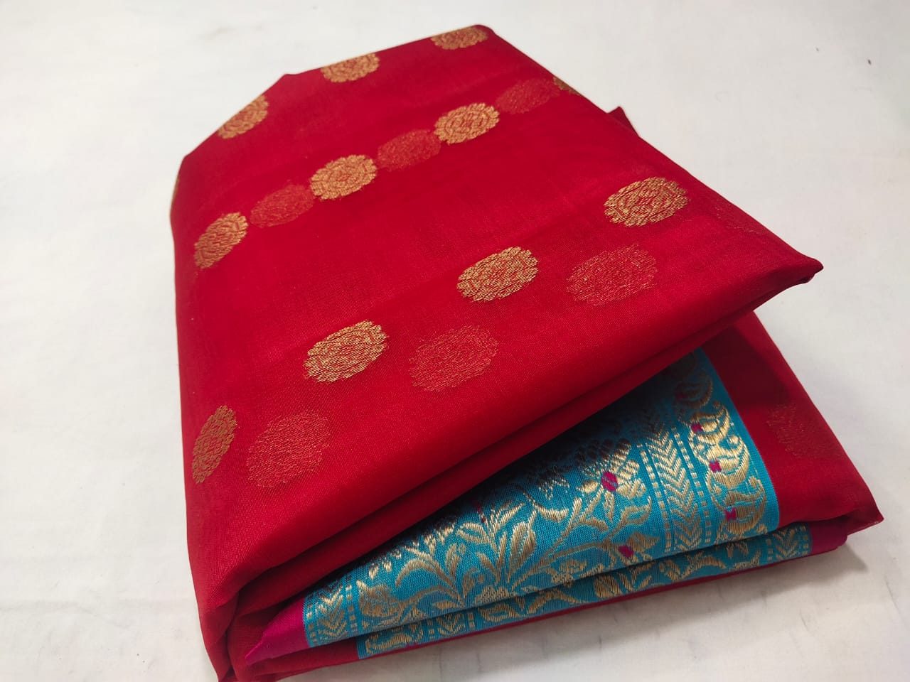 Rajmahal inspired Chanderi saree