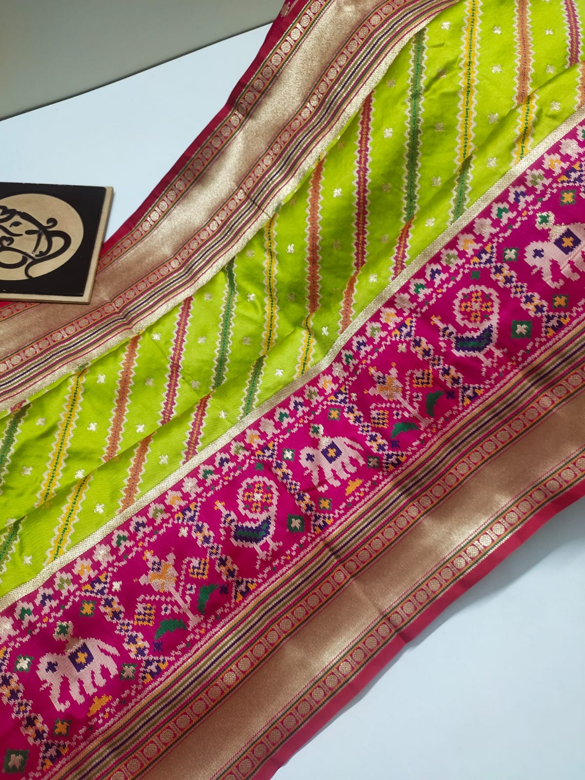 Lehariya Patola banarsi saree