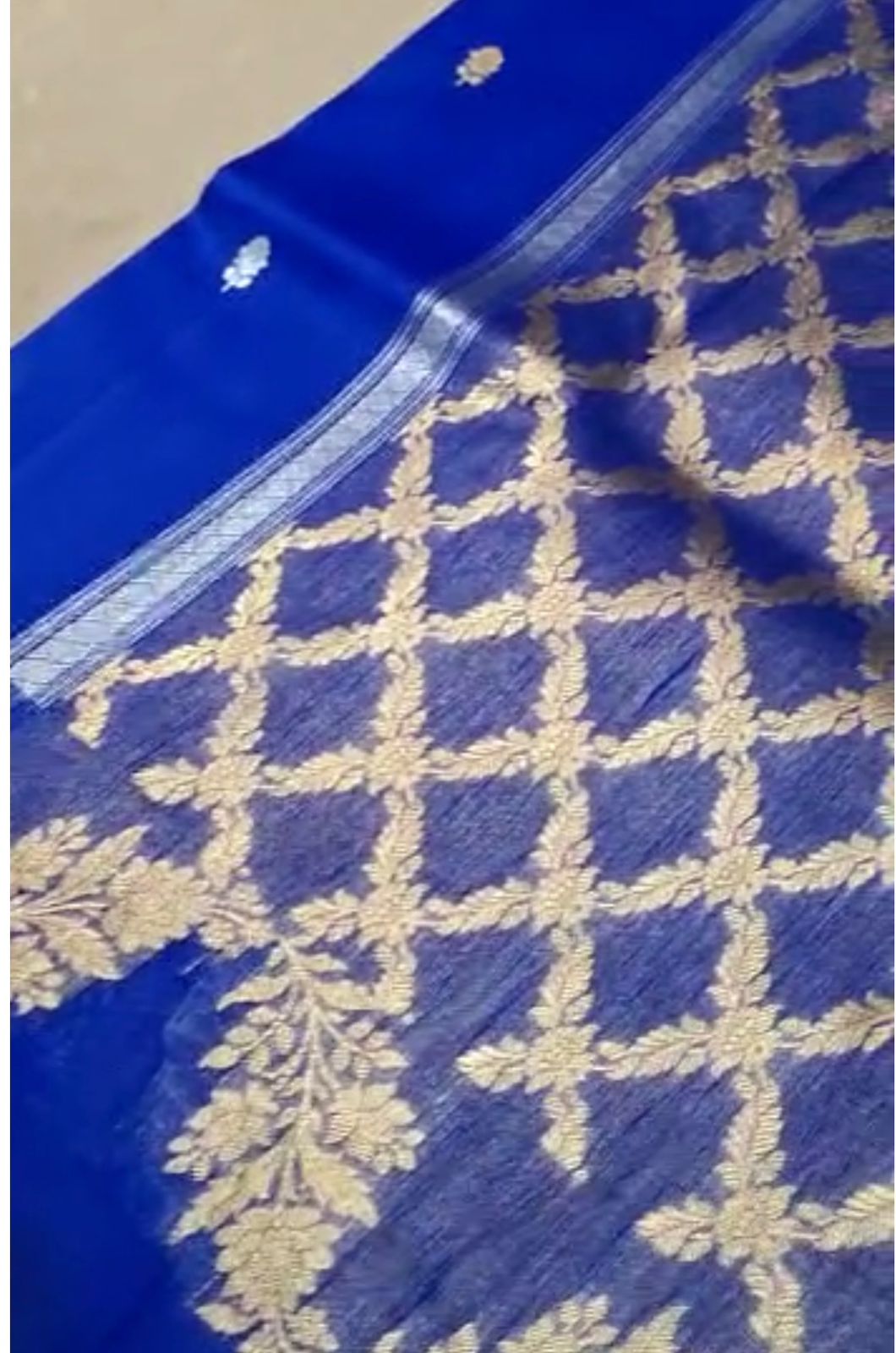 Kora handloom Banarsi saree