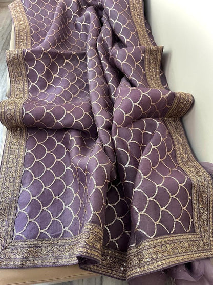 Lavina organza sequence saree
