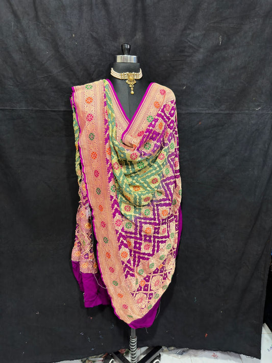 Khush bandhani dupatta