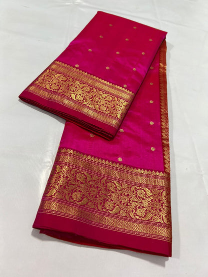 Raksha Chanderi pattu saree