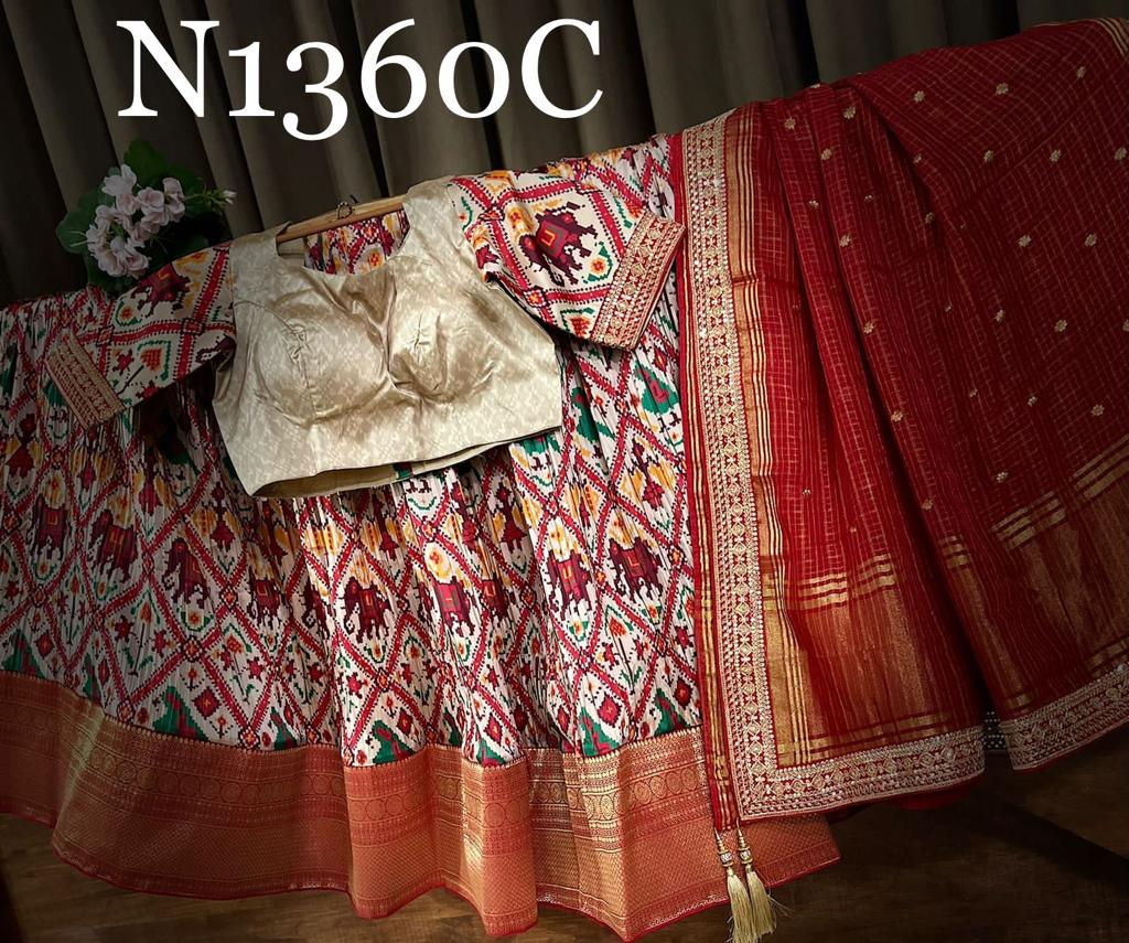 Kanchi silk lehengas