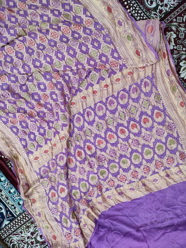 Nashina Banarsi handloom saree