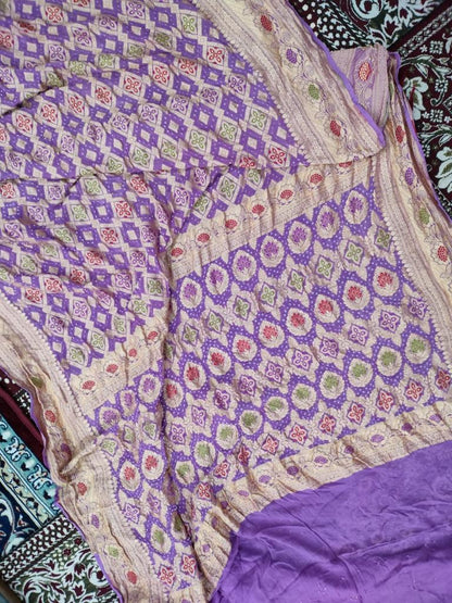 Nashina Banarsi handloom saree