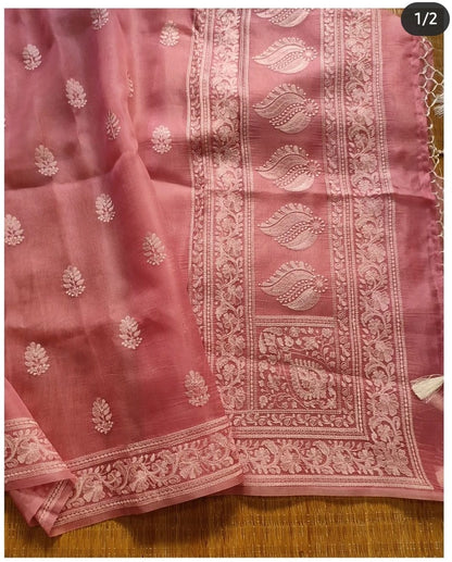 Pavika organza saree