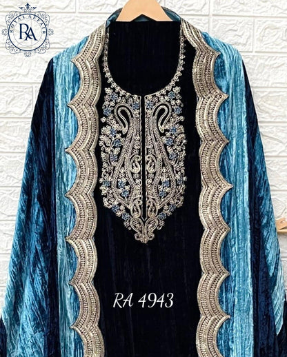 Velvet Indian salwar suit