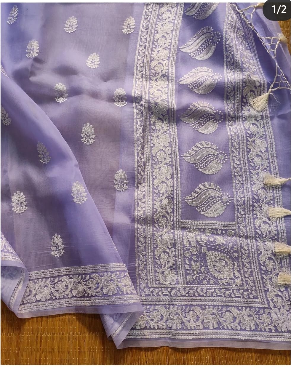 Pavika organza saree