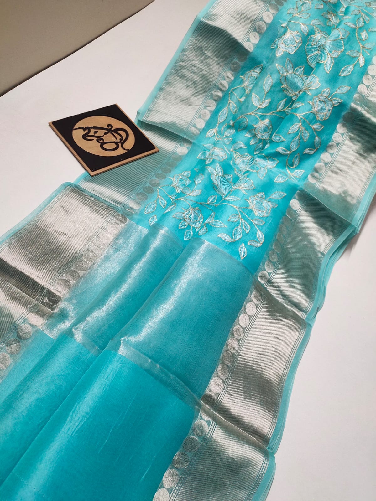 Tulips kora saree