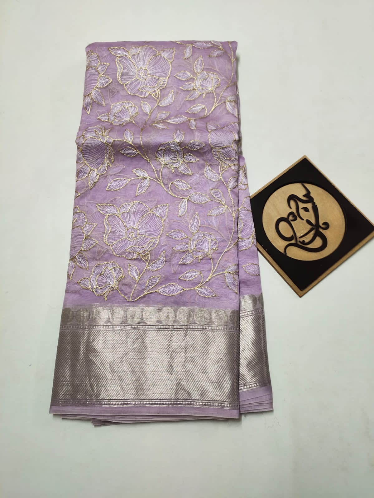 Tulips kora saree
