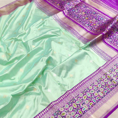 Mayuri Katan handwoven saree