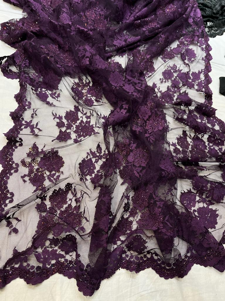 Stanley lacy saree