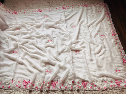 Pritika luxury embroidered saree
