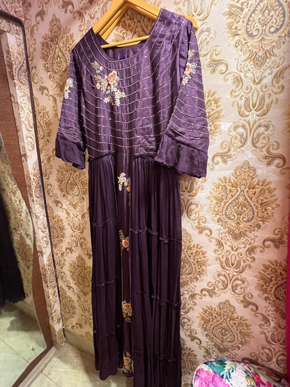Lavender beautiful dress