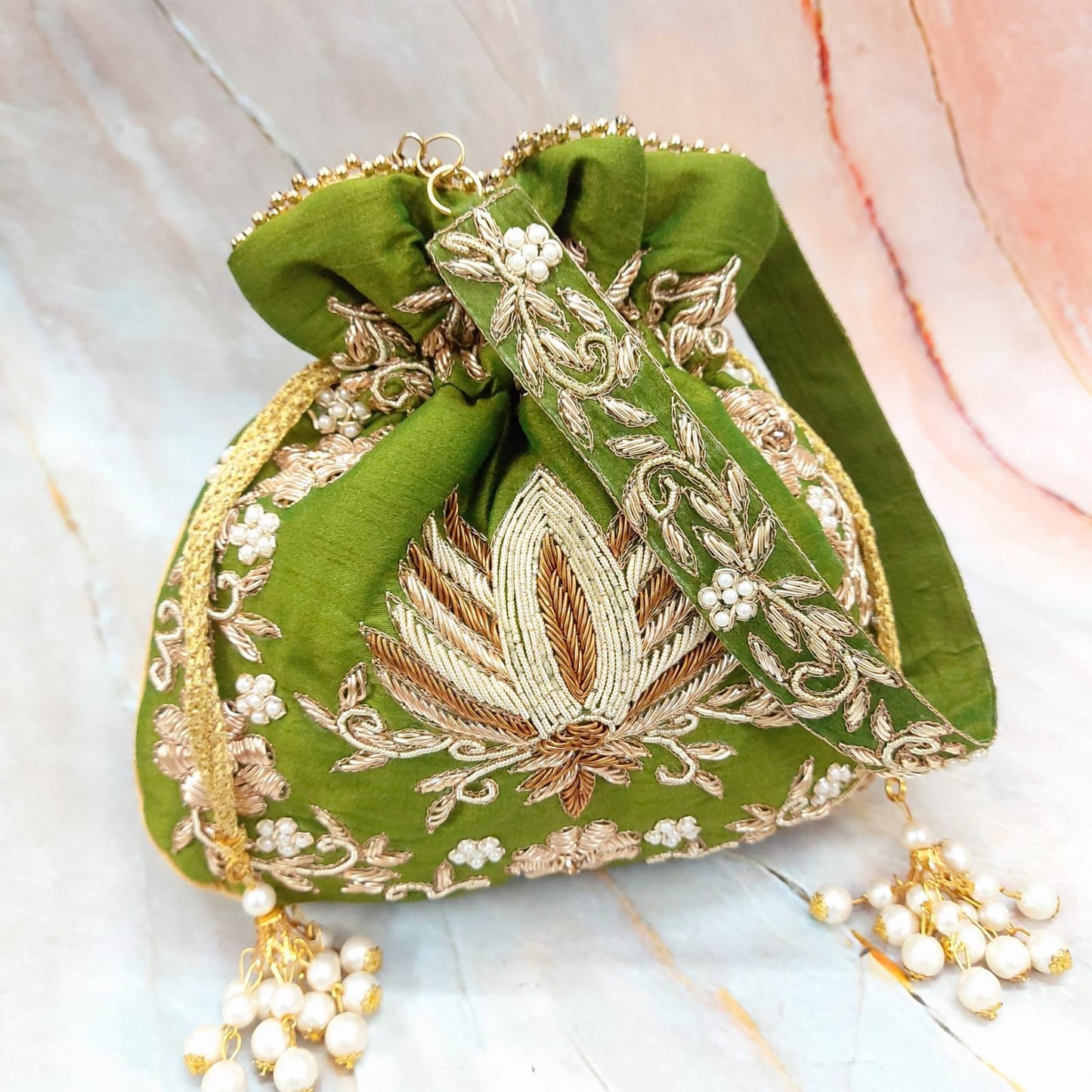 Rumili embroidered potli